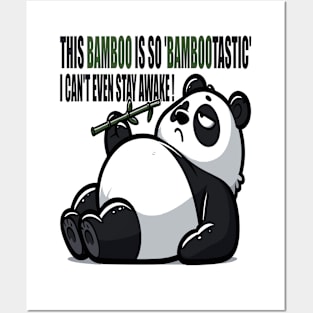 Sleepy Panda - The Bambootastic Nap Enthusiast Posters and Art